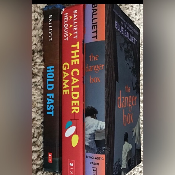 Set of 3 Brand New Blue Balliet hardcovers - Picture 2 of 3